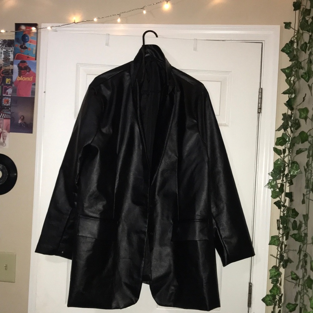 Leather Trenchcoat